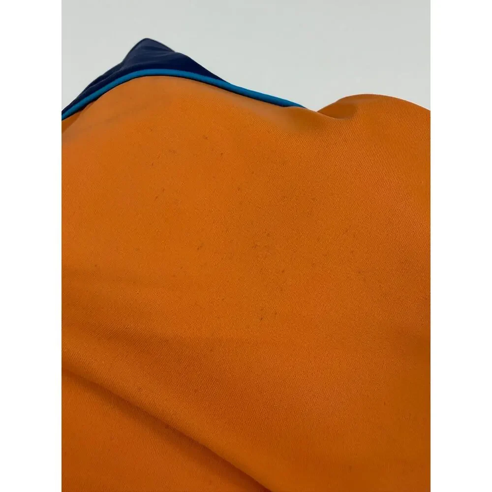 Mini Boden Colorblock Rash Guard Swim Shirt Orange Blue 4-5 Years